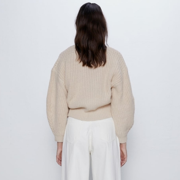 🔥Last 1🔥ZARA Bow-tie cardigan - Picture 7 of 8